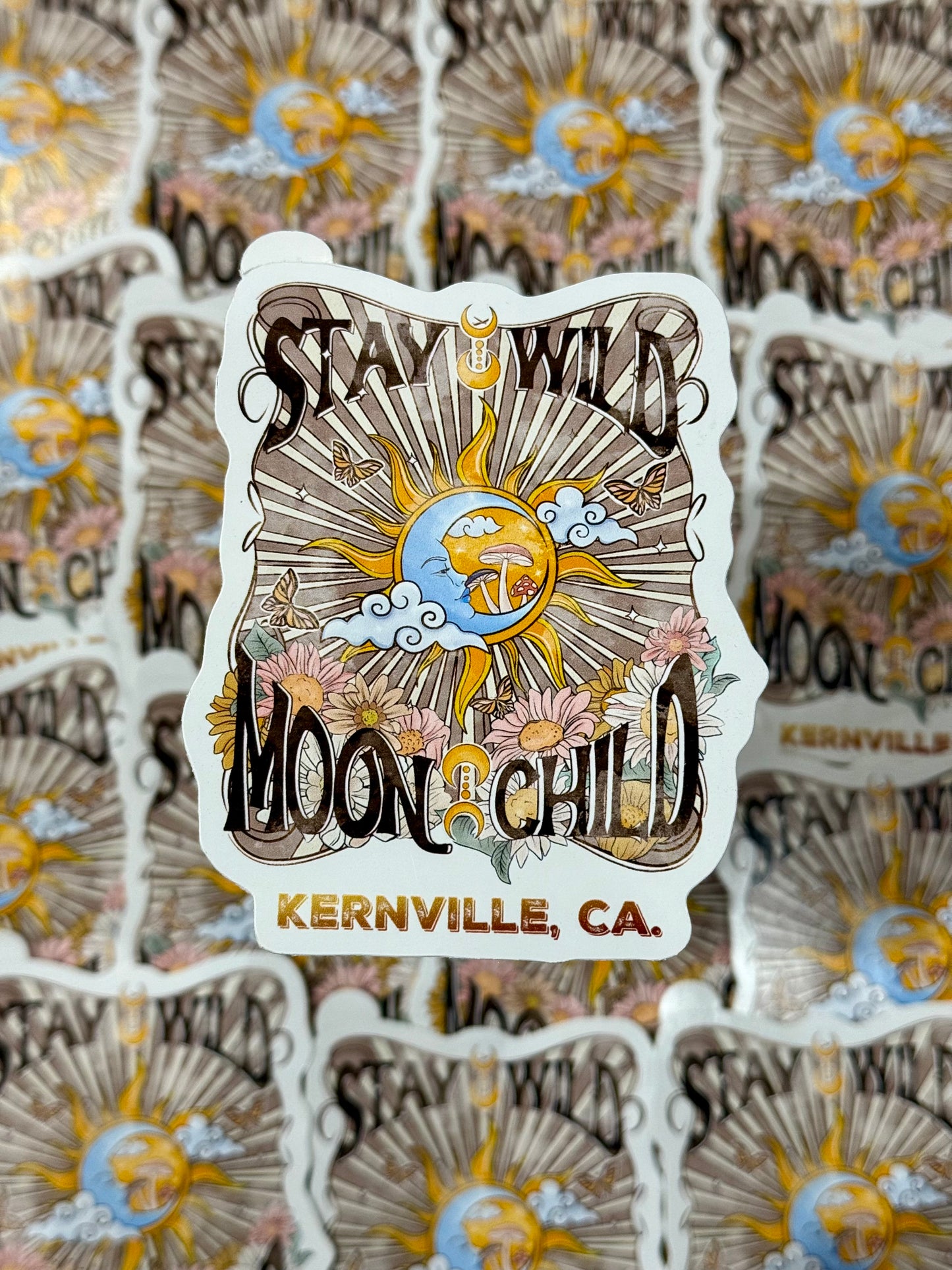 Stay Wild Moon Child Sticker