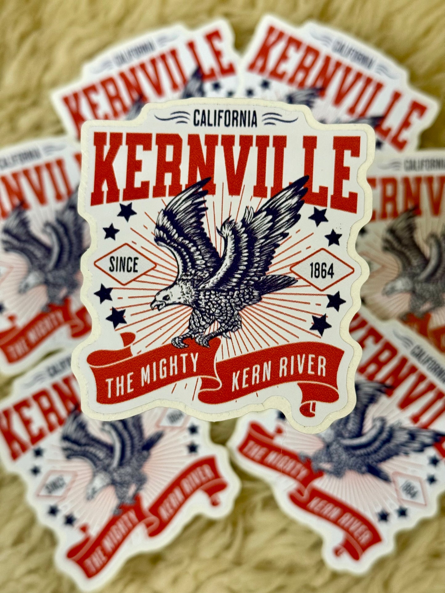 The Mighty Kern River Sticker