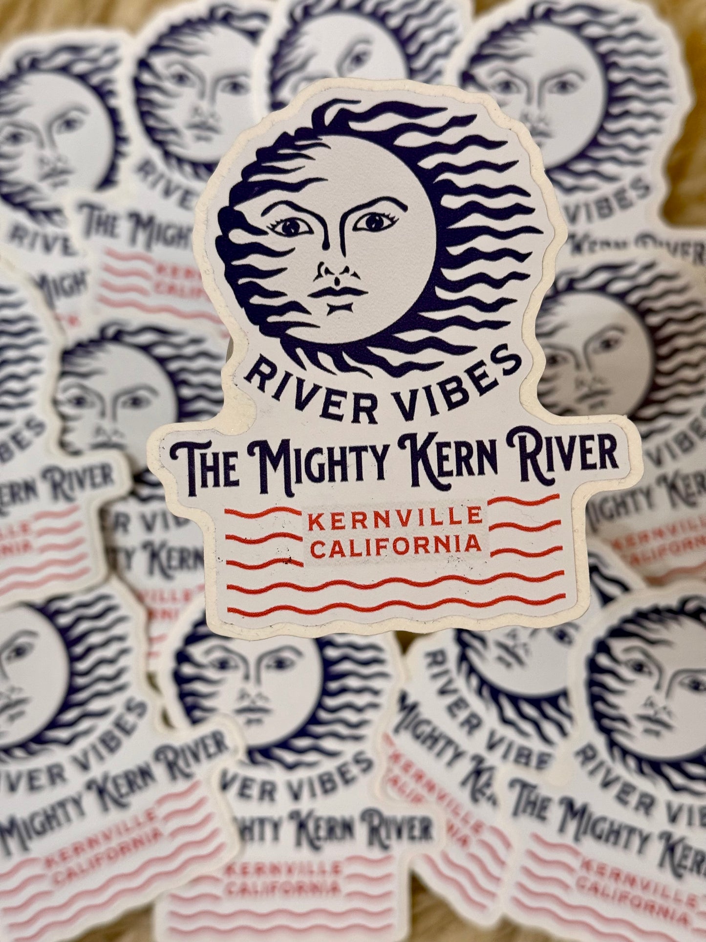 River Vibes Sticker